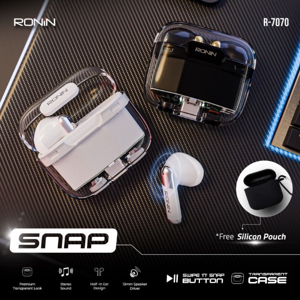 Snap Earbuds Awesome Sound A1 Quality